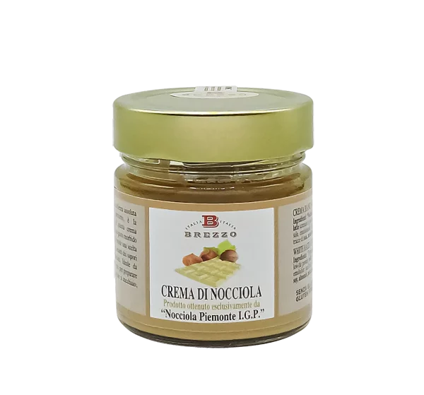 Crème de noisette de la marque Brezzo