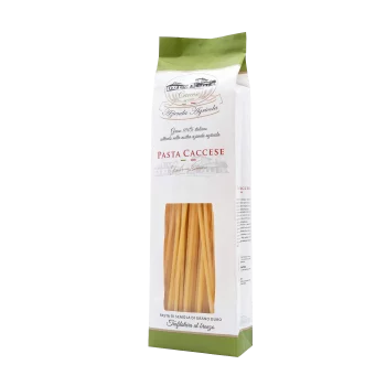 Paquet de pâte Bucatini de la marque Pasta Caccese